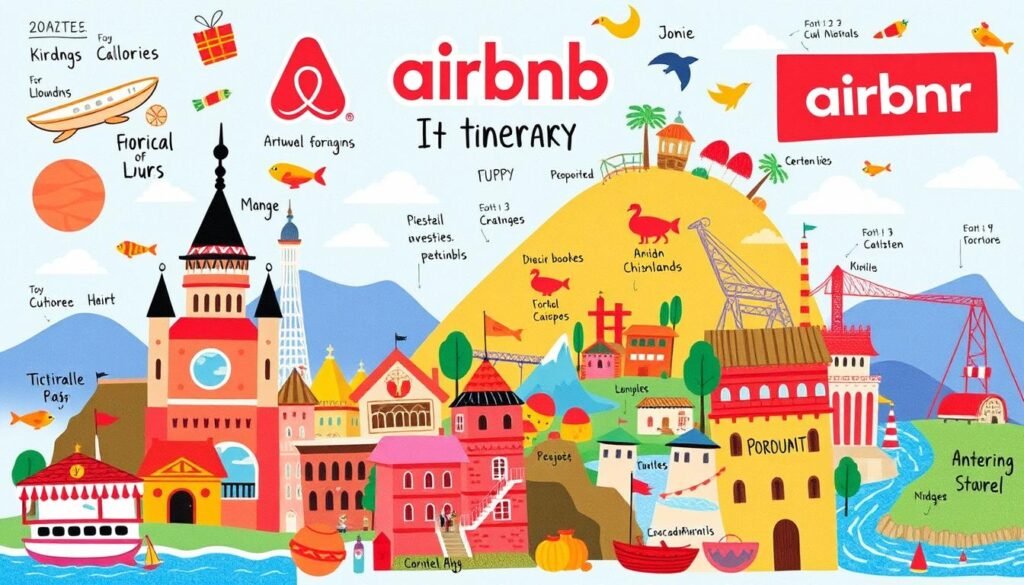Plan de viajes de 7 dias para viajeros de airbnb