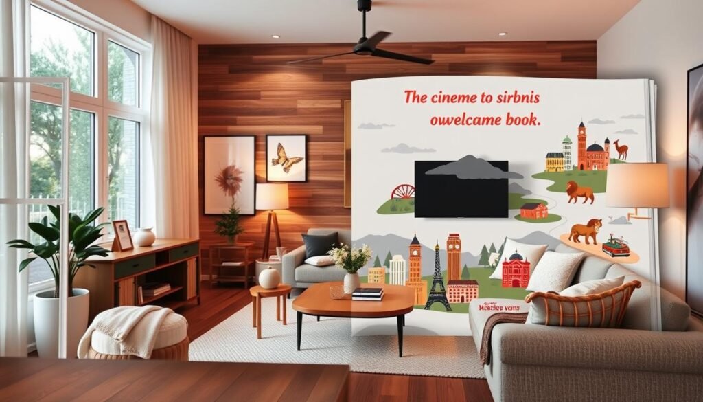 diseño atractivo libro de bienvenida Airbnb