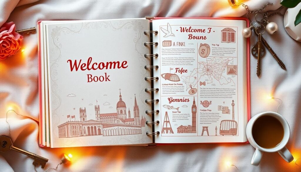 libro de bienvenida personalizado