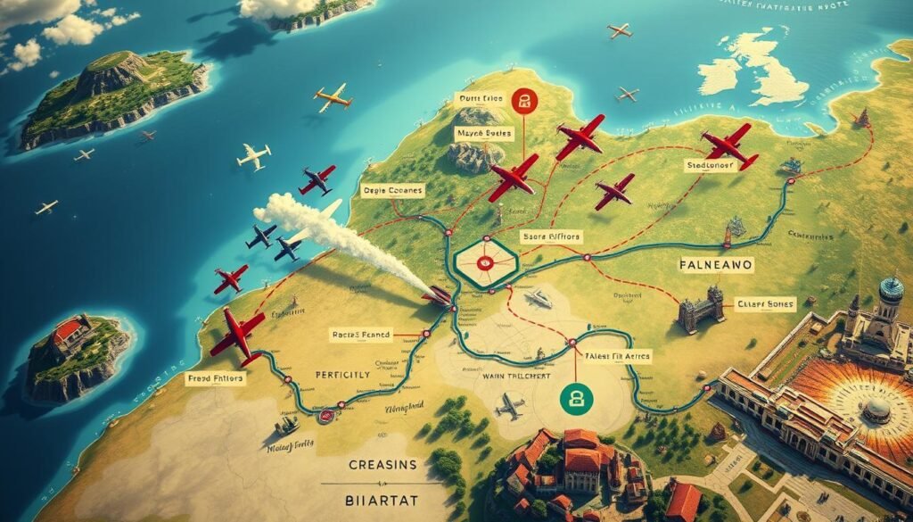 Rutas alternativas y aeropuertos secundarios