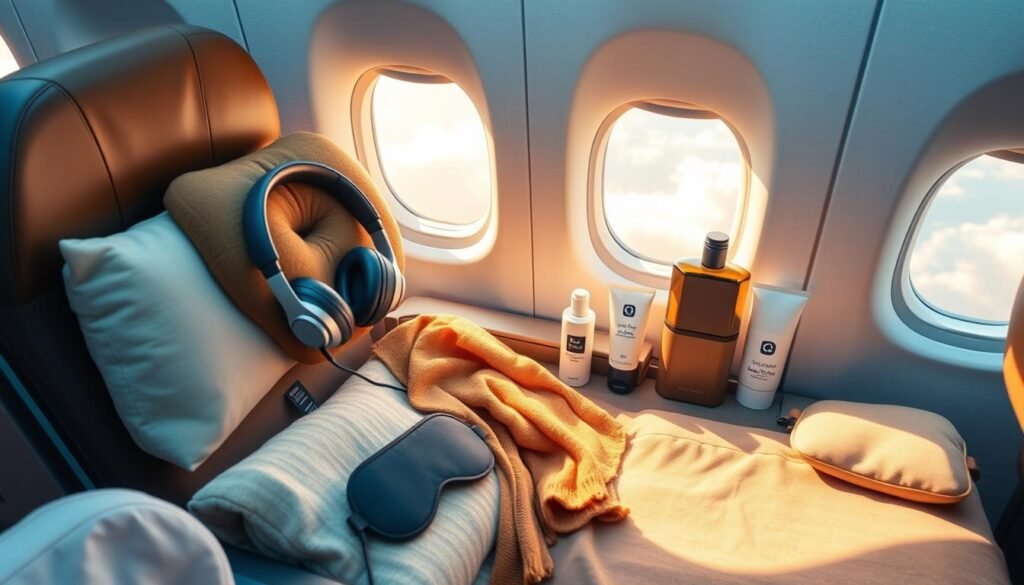 Accesorios de comodidad para vuelos