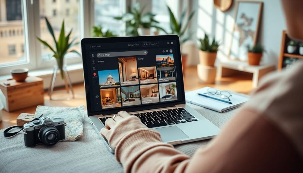 Búsqueda de alojamiento en Airbnb