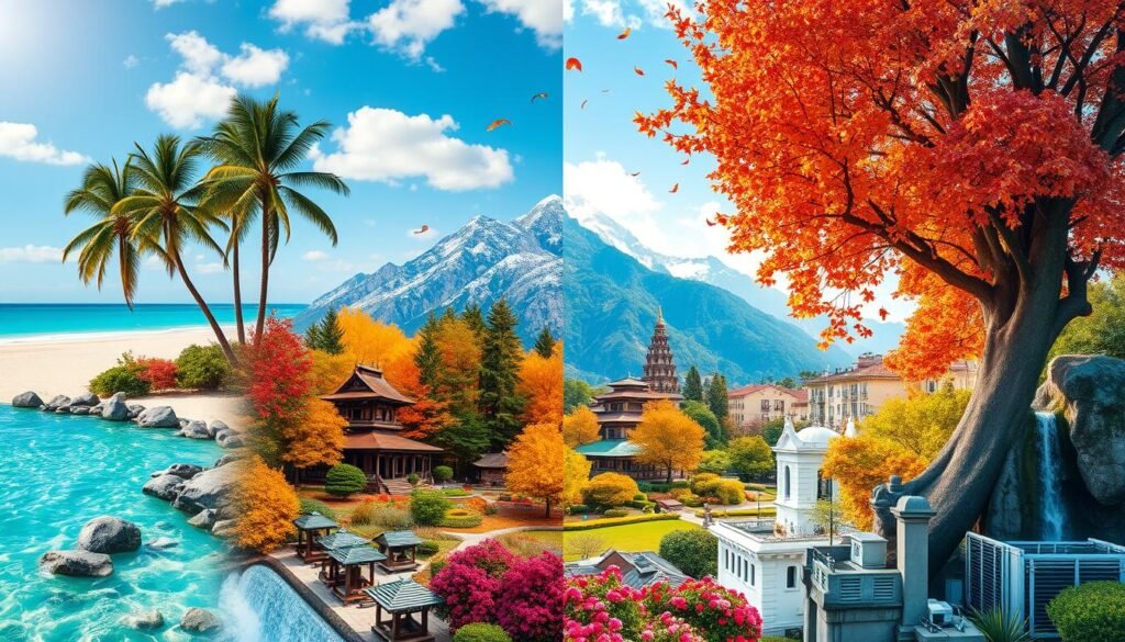 Destinos climáticos para viajar