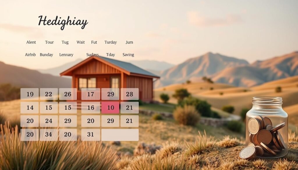 Estrategias de ahorro en fechas de viaje Airbnb