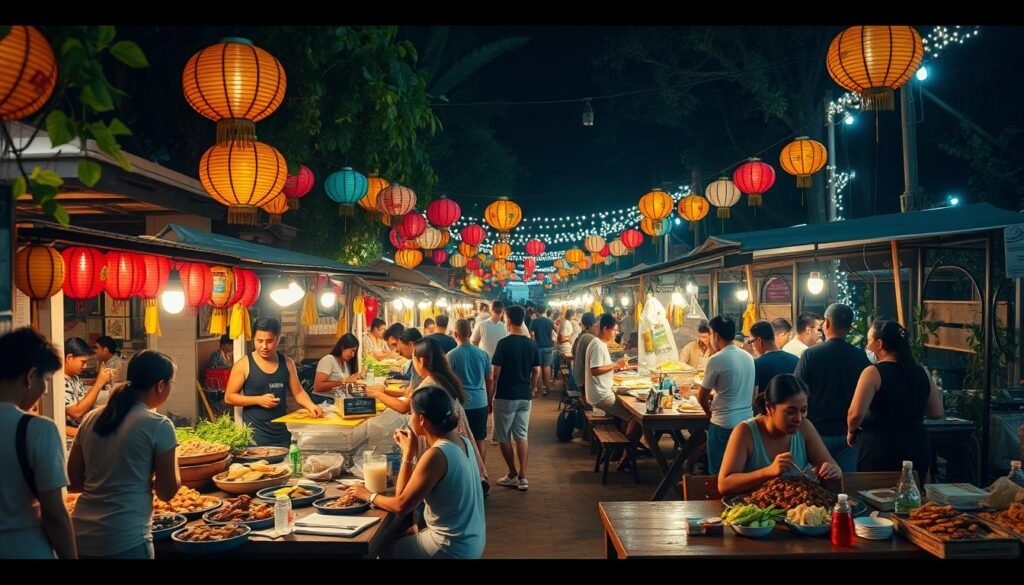 Mercados nocturnos experiencias gastronómicas