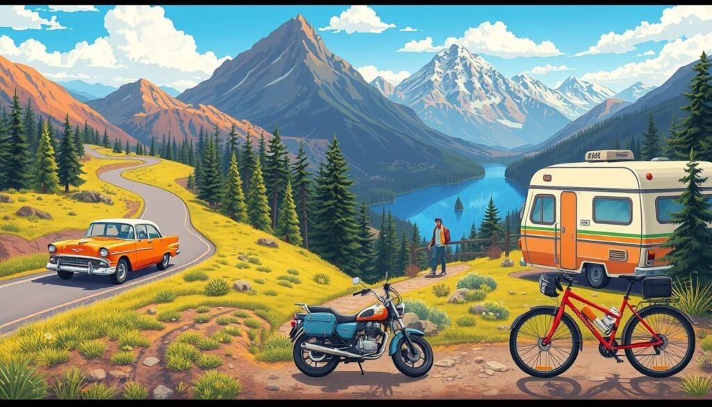 Opciones de transporte para escapadas de fin de semana