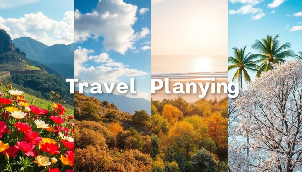 Planificación de viajes por temporada