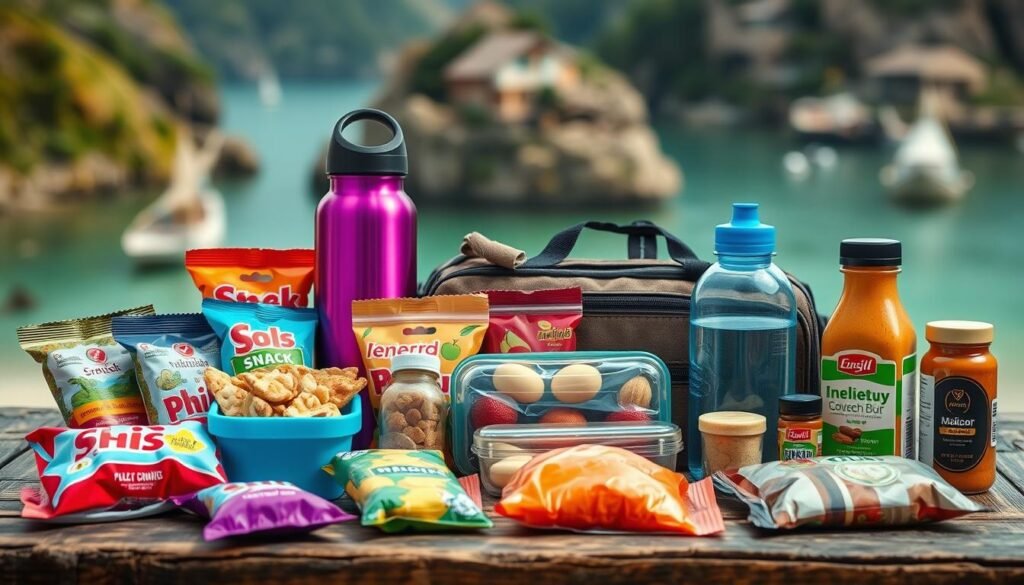 Productos de alimentación para viajeros