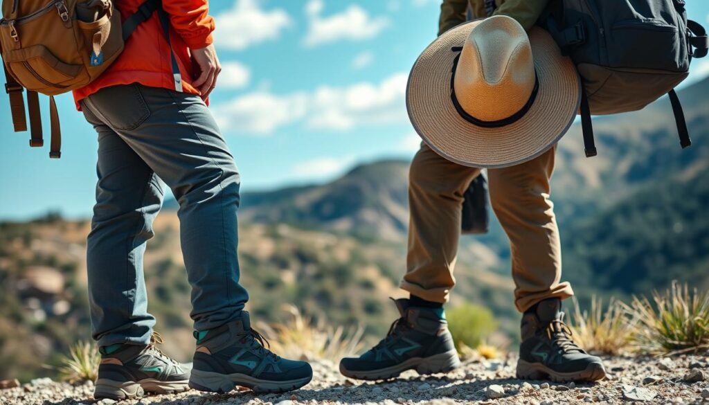 Ropa y calzado para viajeros