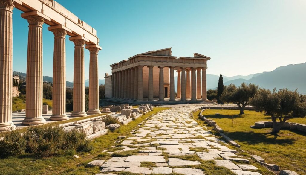 Rutas históricas en Grecia