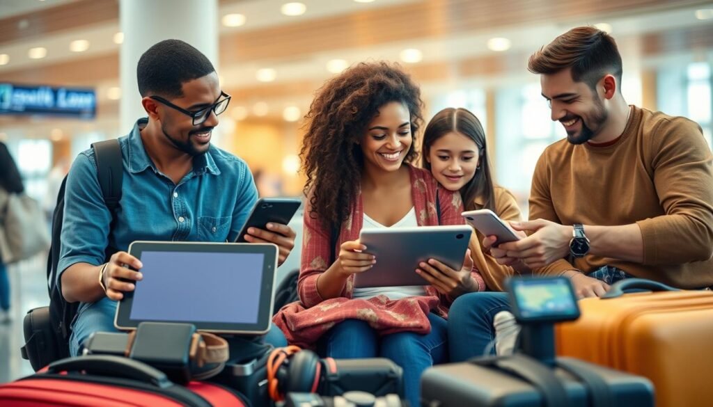 Tecnología para viajes familiares