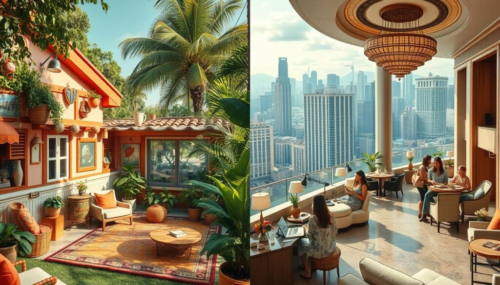 Tipos de Viajes y Alojamiento