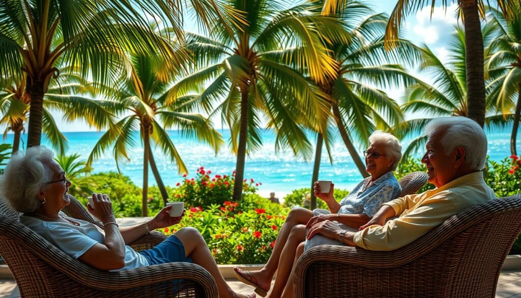 Jubilados disfrutando en Panamá