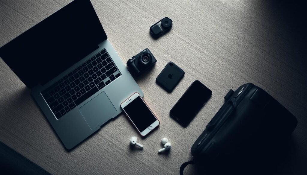 Dispositivos electrónicos para viaje