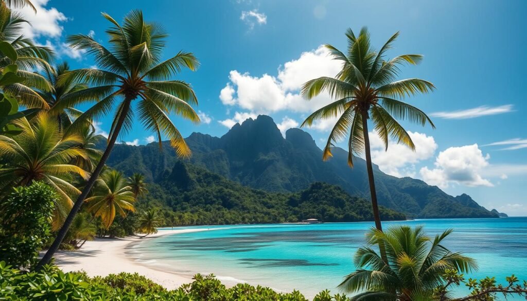 Islas remotas paraíso natural