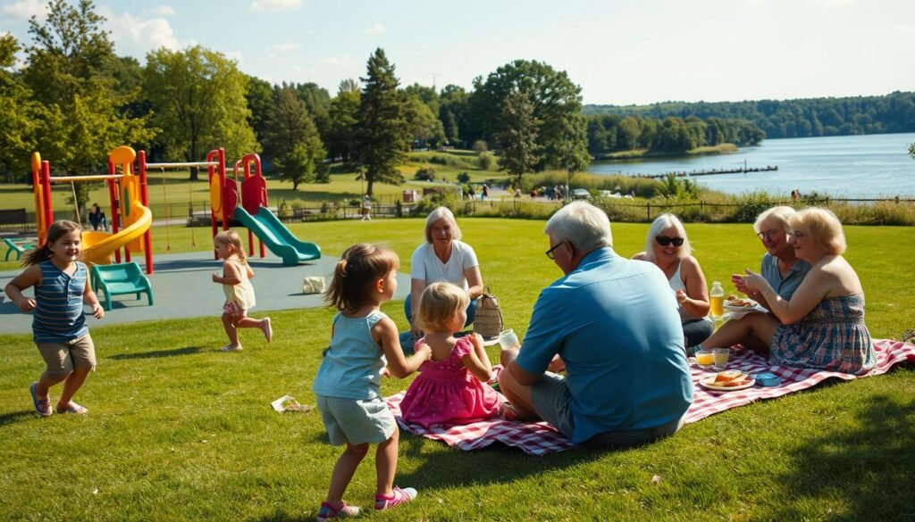 Actividades familiares en Utica