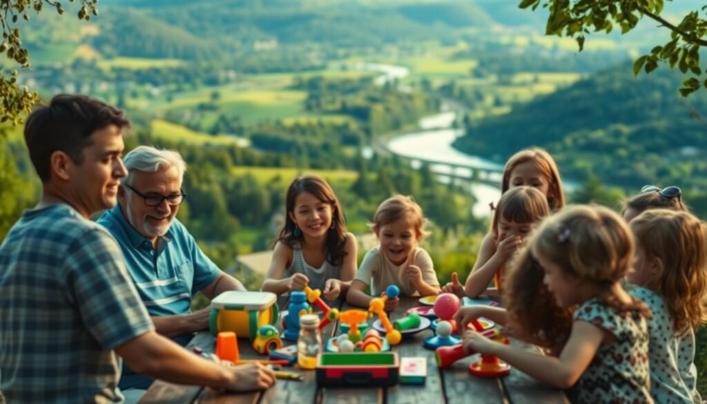 Actividades familiares en viajes