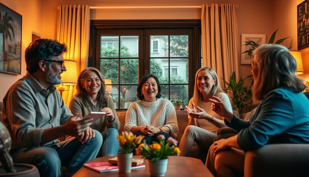 Anfitriones de Airbnb compartiendo experiencias
