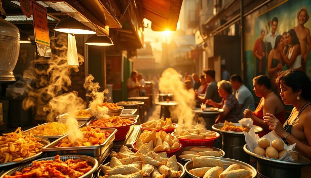 Comida callejera económica y deliciosa