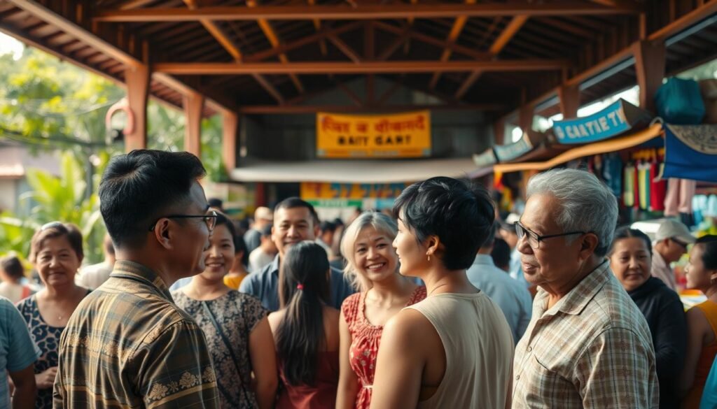 Conexión comunitaria en experiencias locales