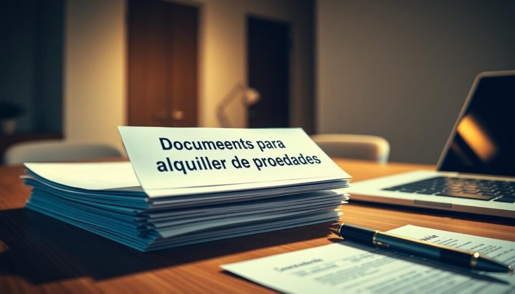 Documentos para alquiler de propiedades