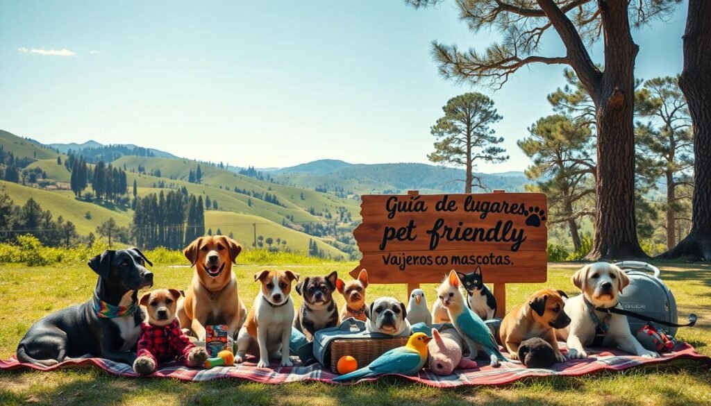 Guía de lugares pet friendly para viajeros con mascotas