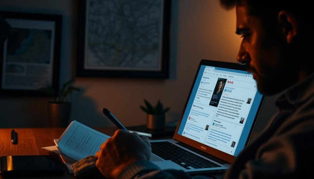 Investigación de reseñas de Airbnb