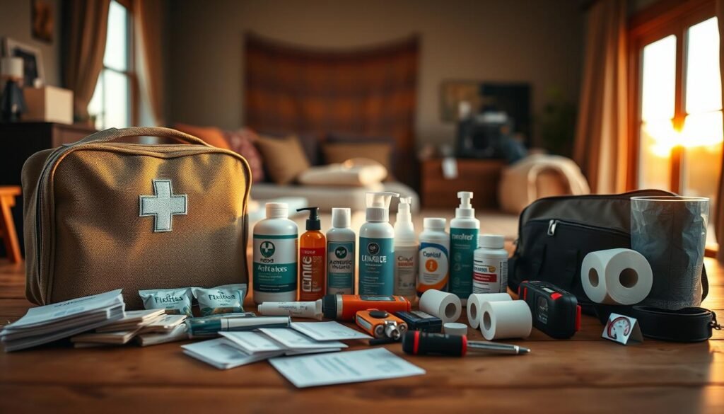 Kit de emergencia para viajes familiares