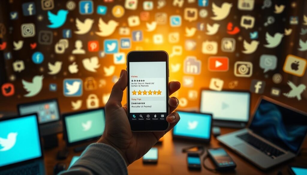 Marketing de reseñas en redes sociales