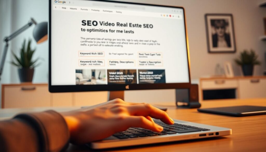 Optimización SEO para videos inmobiliarios