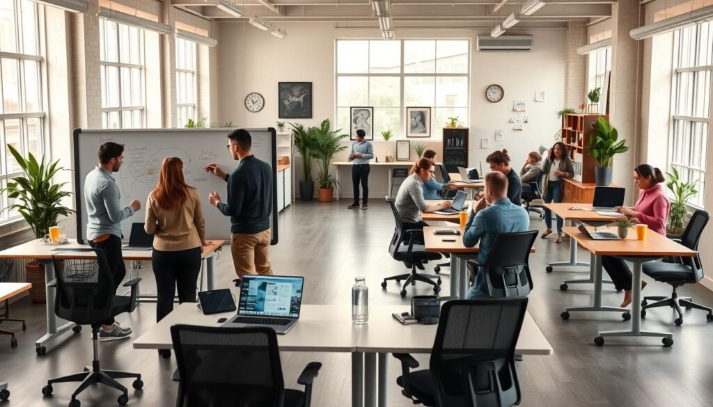 Planificación de negocio de coworking móvil