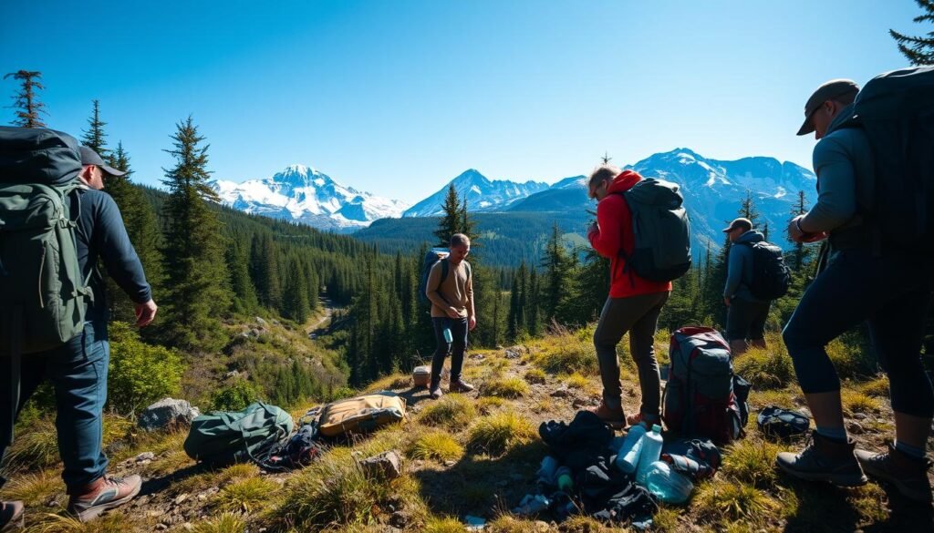 Preparación para ecoaventura sostenible