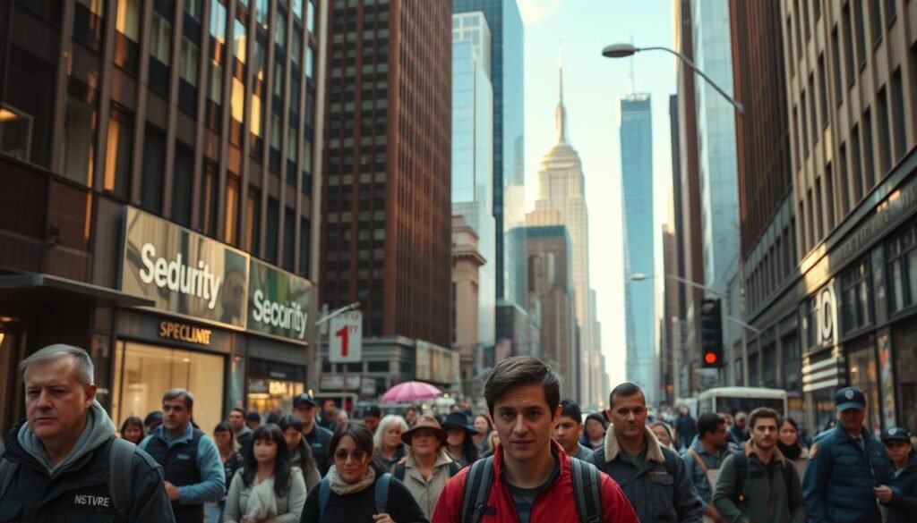 Seguridad en Nueva York durante viaje