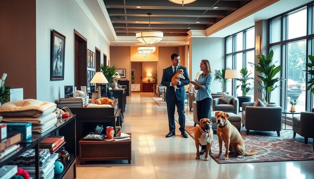 Servicios para mascotas en hoteles