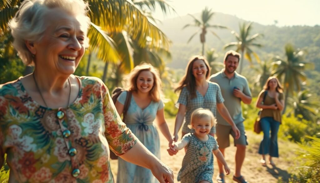 Viajes multigeneracionales en familia