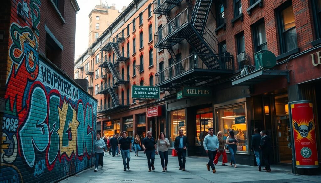Arte urbano en Soho, lugares emblemáticos de New York City