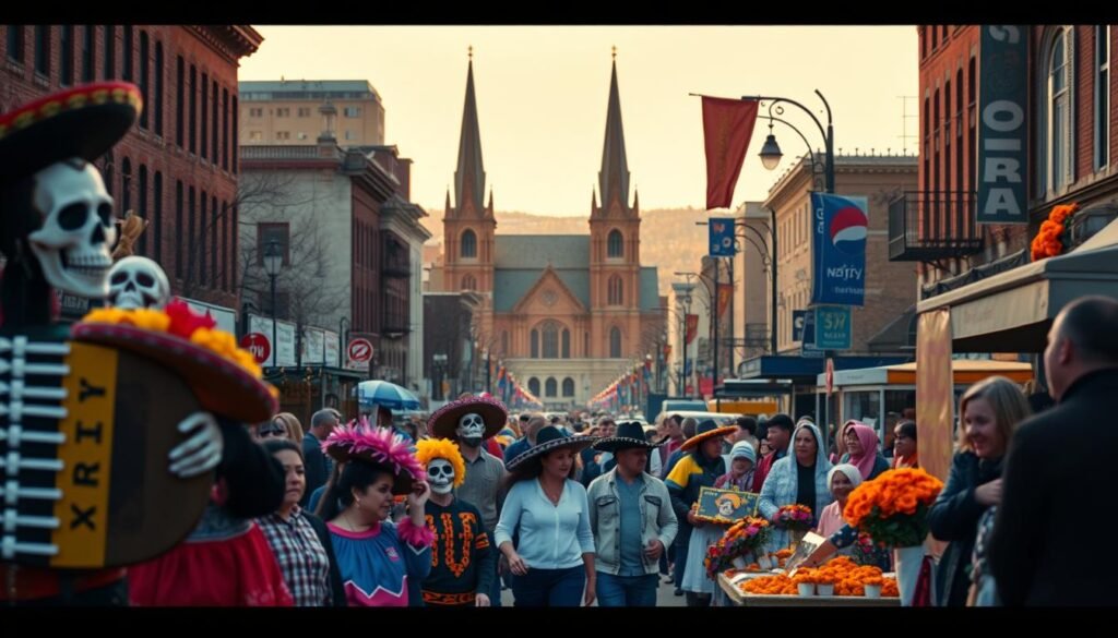 Celebración del Día de los Muertos en Utica