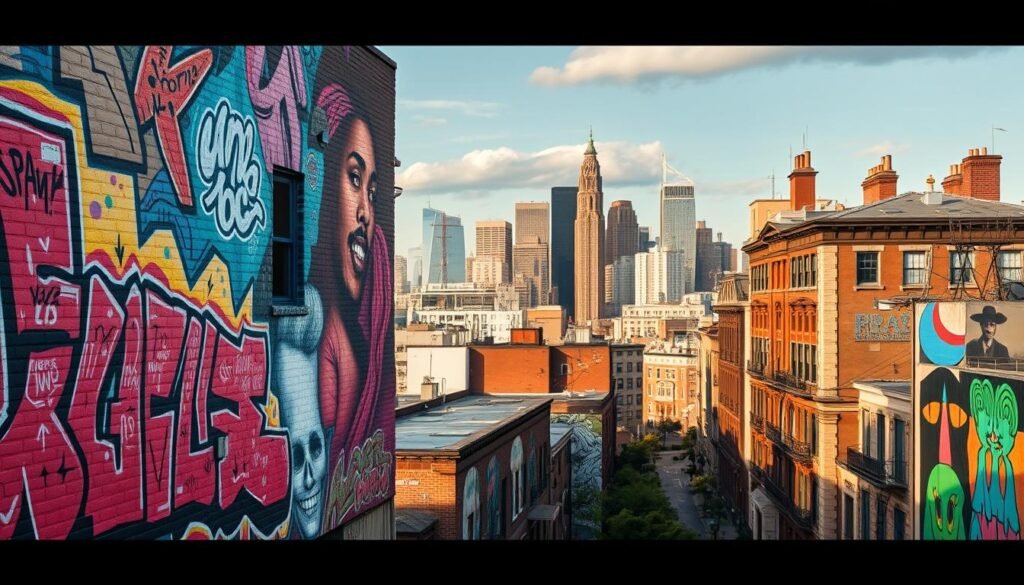 Murales de arte callejero en Brooklyn