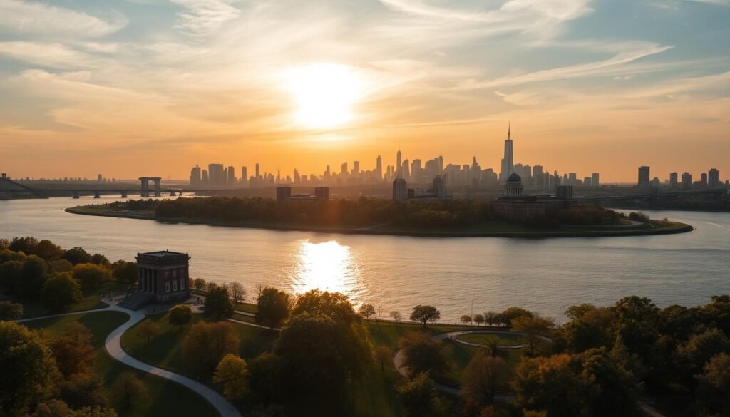 Vistas panorámicas de Roosevelt Island