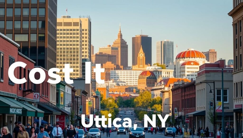 coste de vida en utica ny.