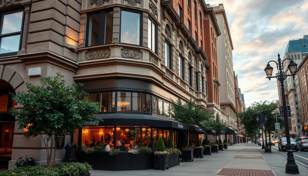 Hoteles con restaurante en Utica