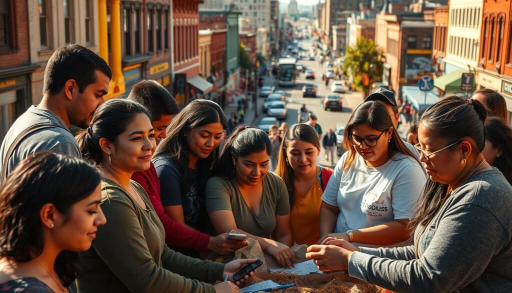 Voluntarios comunidad hispana Utica NY