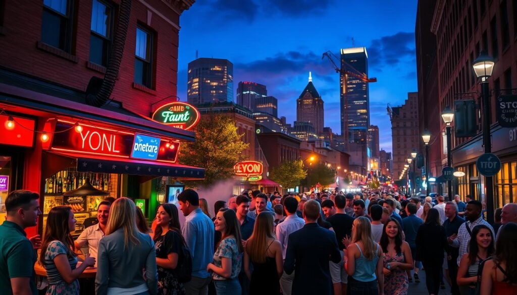 Vida nocturna en Pensilvania