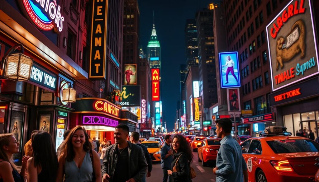 Vida nocturna en Nueva York Vida nocturna en Nueva York