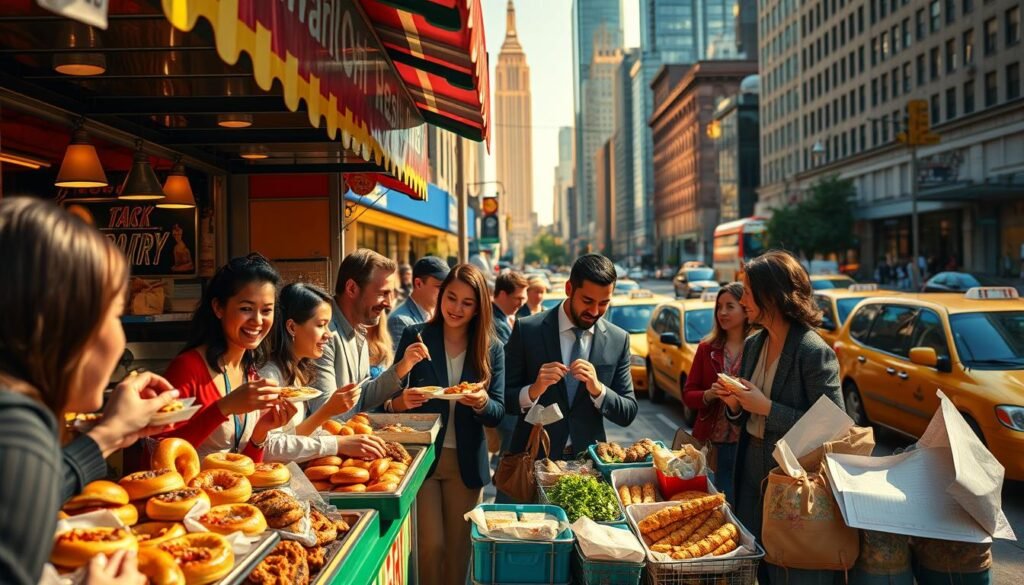 gastronomía de nueva york