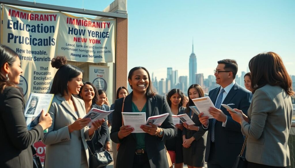 Que ofrece el estado de New York a los inmigrantes?