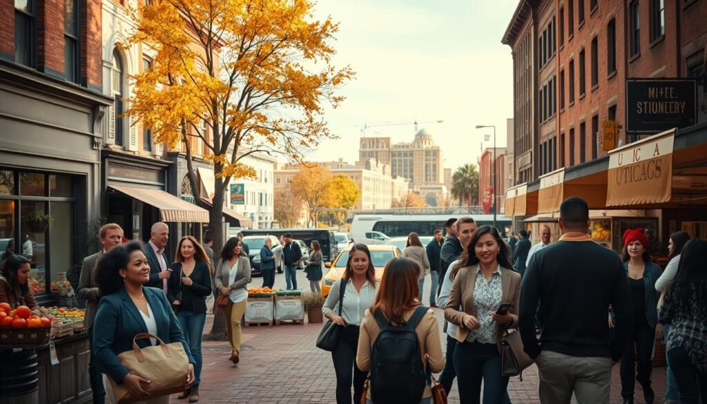 La economia en Utica NY.